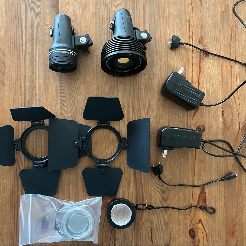 Stella CL 1000, Stella Pro 2000 Lights + Kit